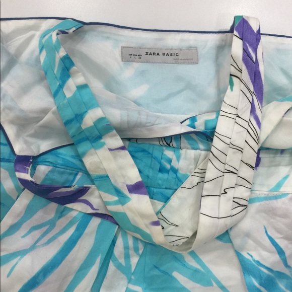 Zara Floral Mini Dress - Picture 3 of 5